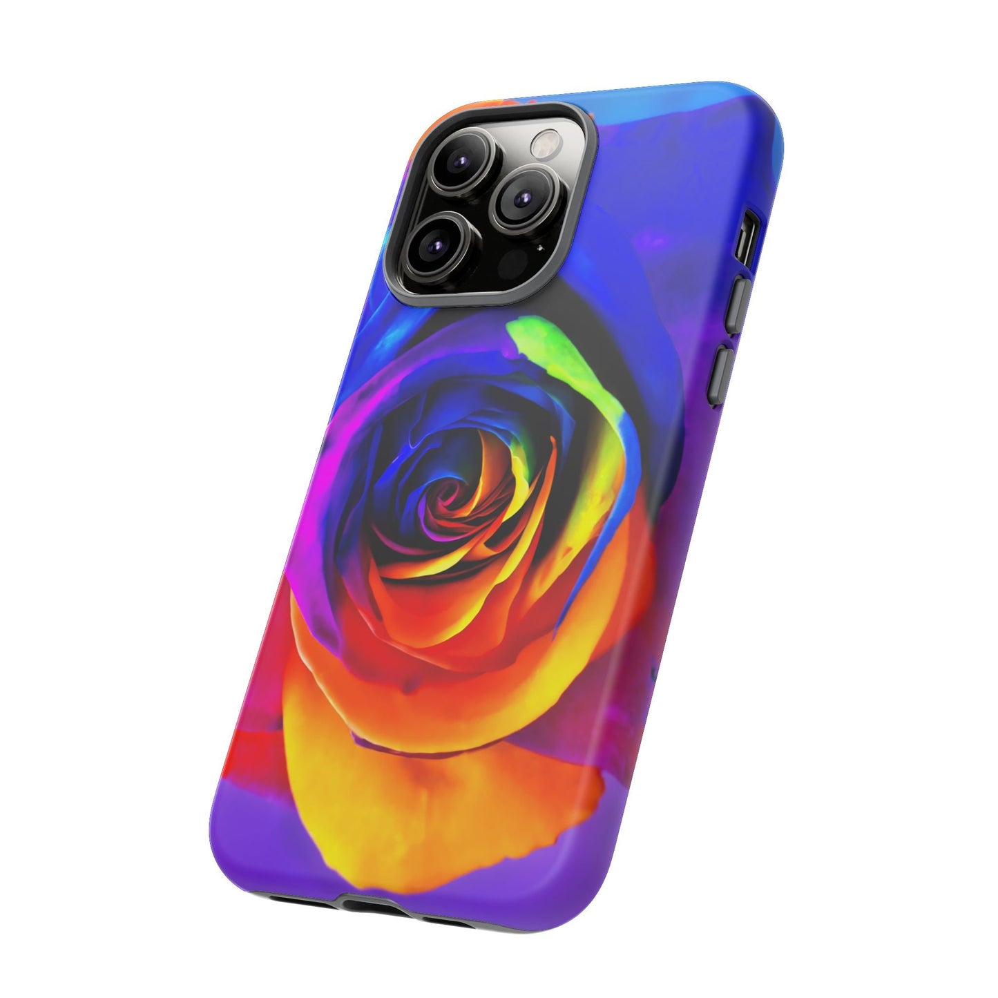 iphone case Rainbow Rose Spiral