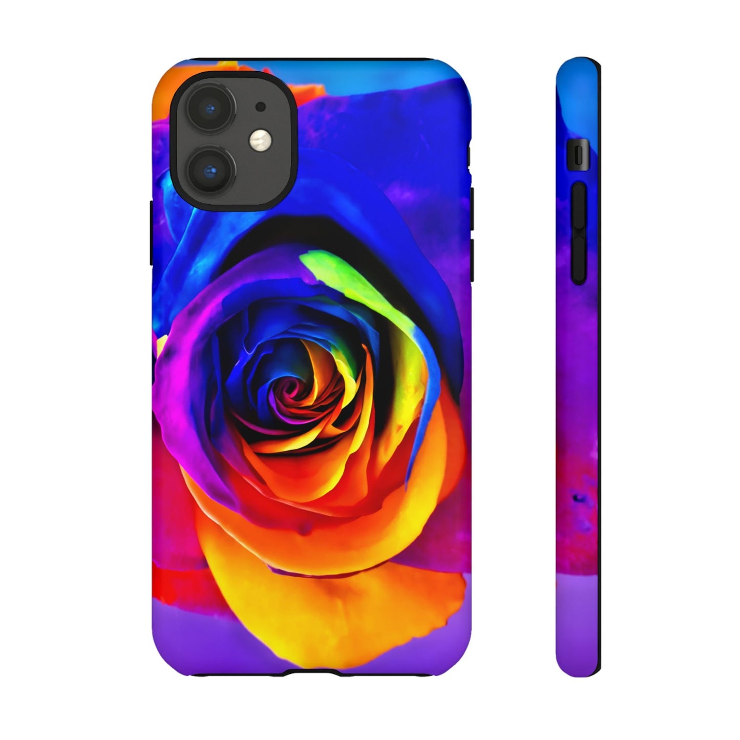 iphone case Rainbow Rose Spiral iPhone 11