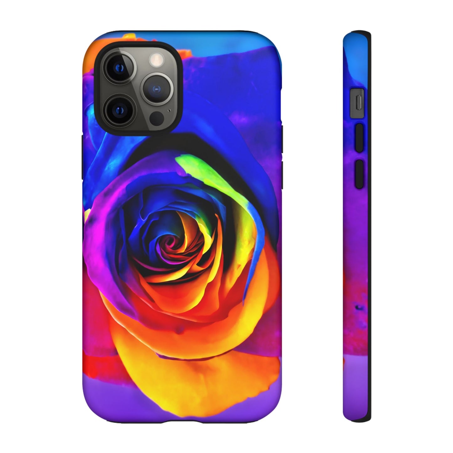 iphone case Rainbow Rose Spiral iPhone 12 Pro