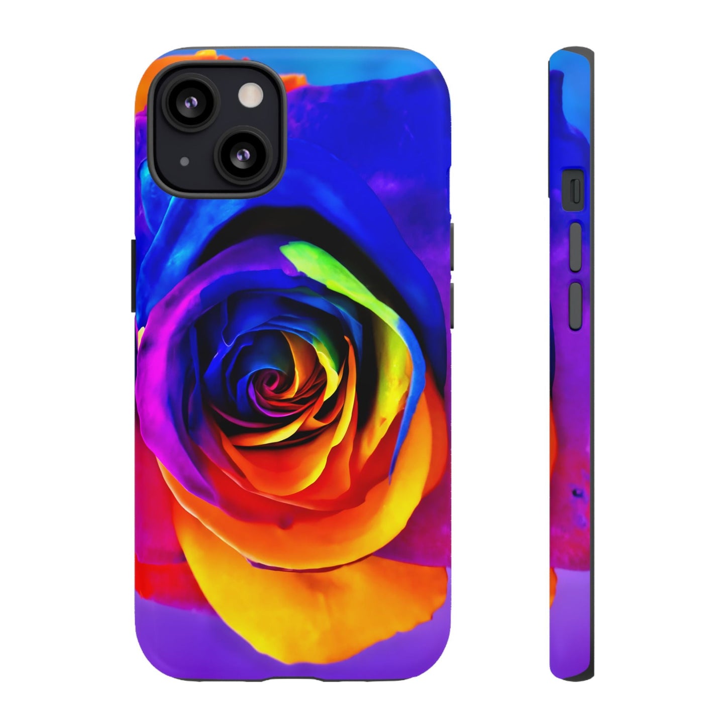 iphone case Rainbow Rose Spiral iPhone 13