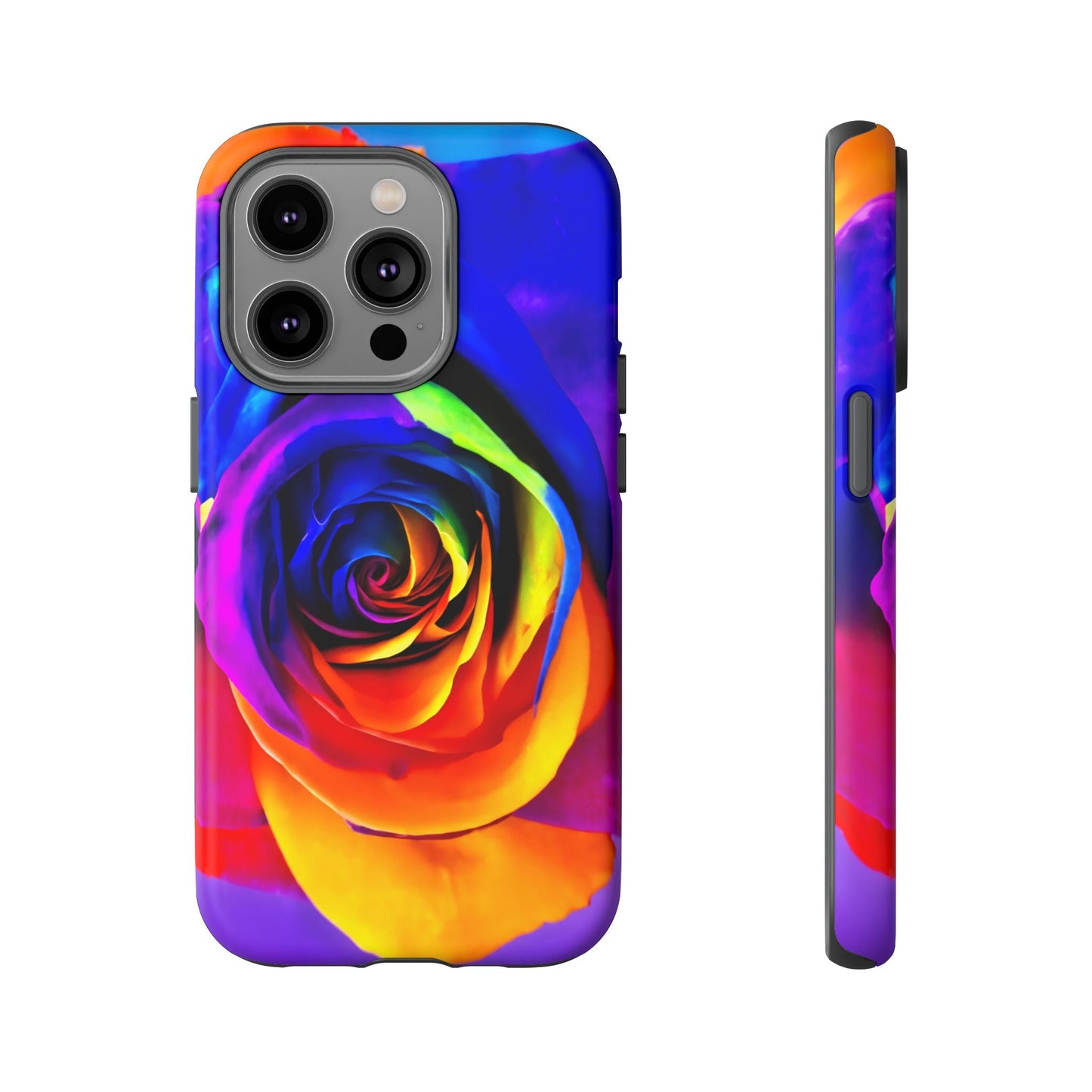 iphone case Rainbow Rose Spiral iPhone 14 Pro