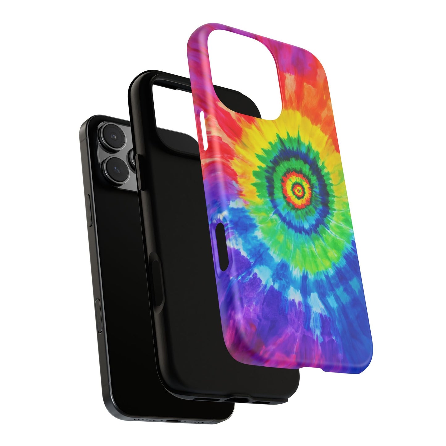 iphone case Rainbow Tie-Dye Spiral