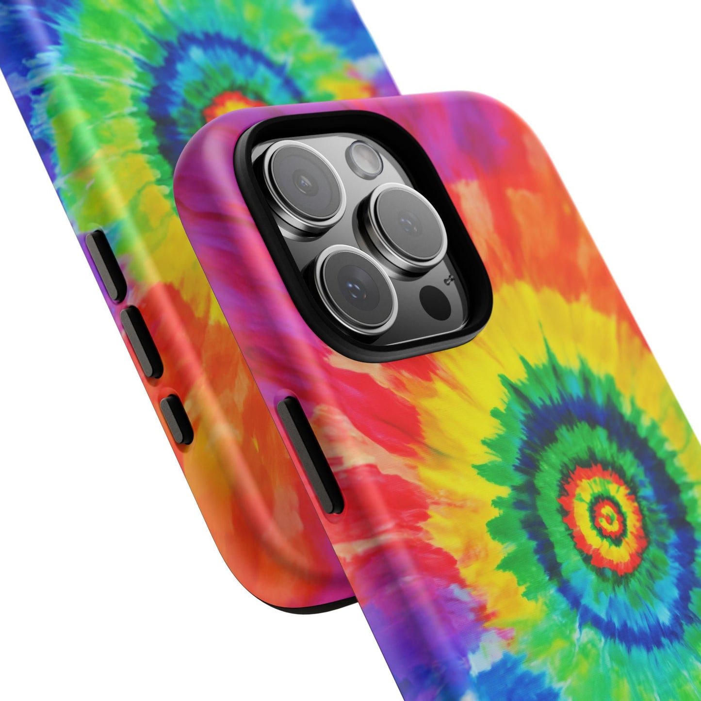 iphone case Rainbow Tie-Dye Spiral