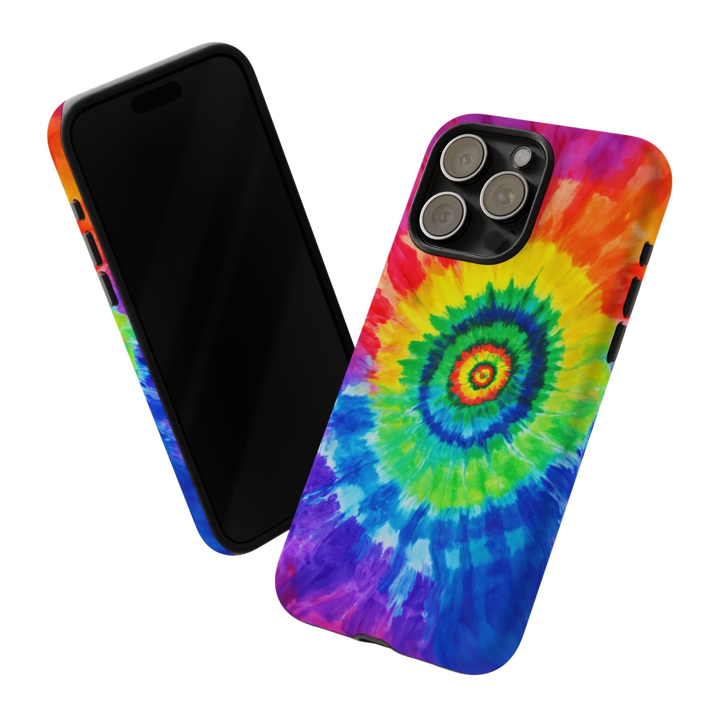 iphone case Rainbow Tie-Dye Spiral