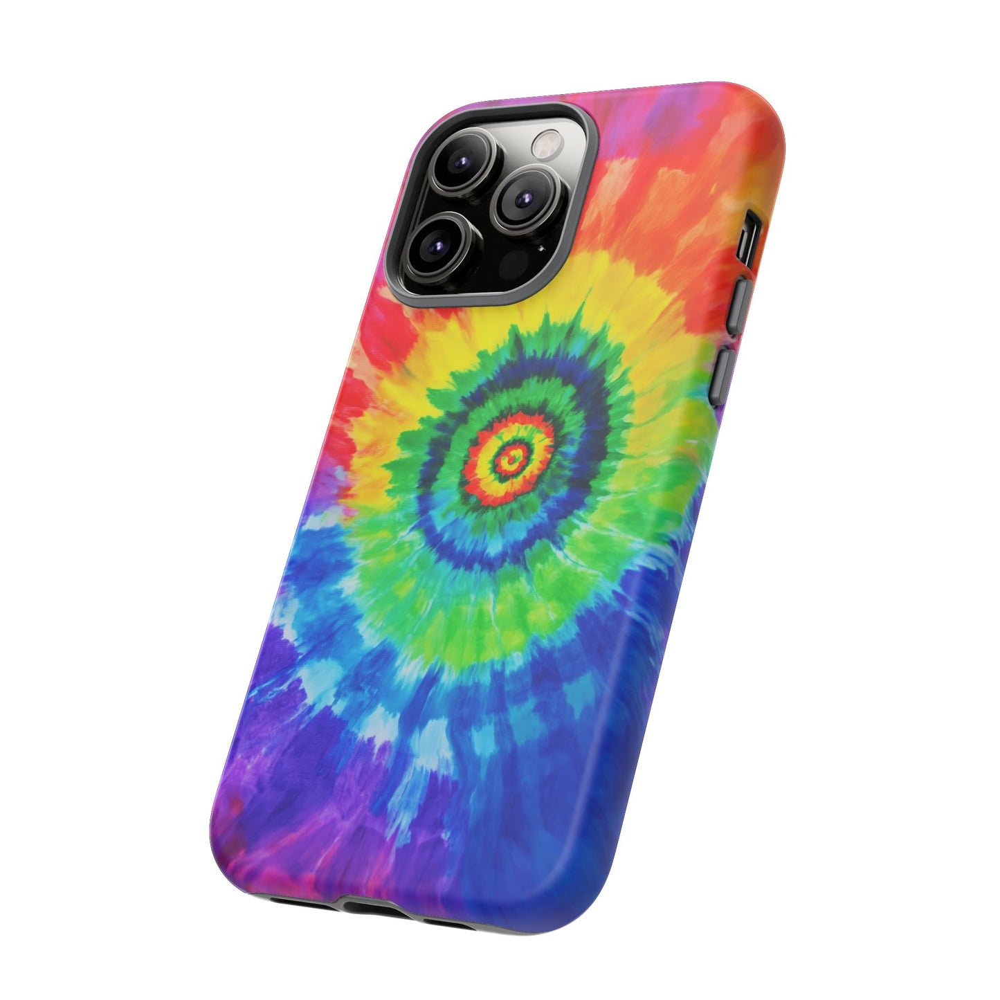 iphone case Rainbow Tie-Dye Spiral