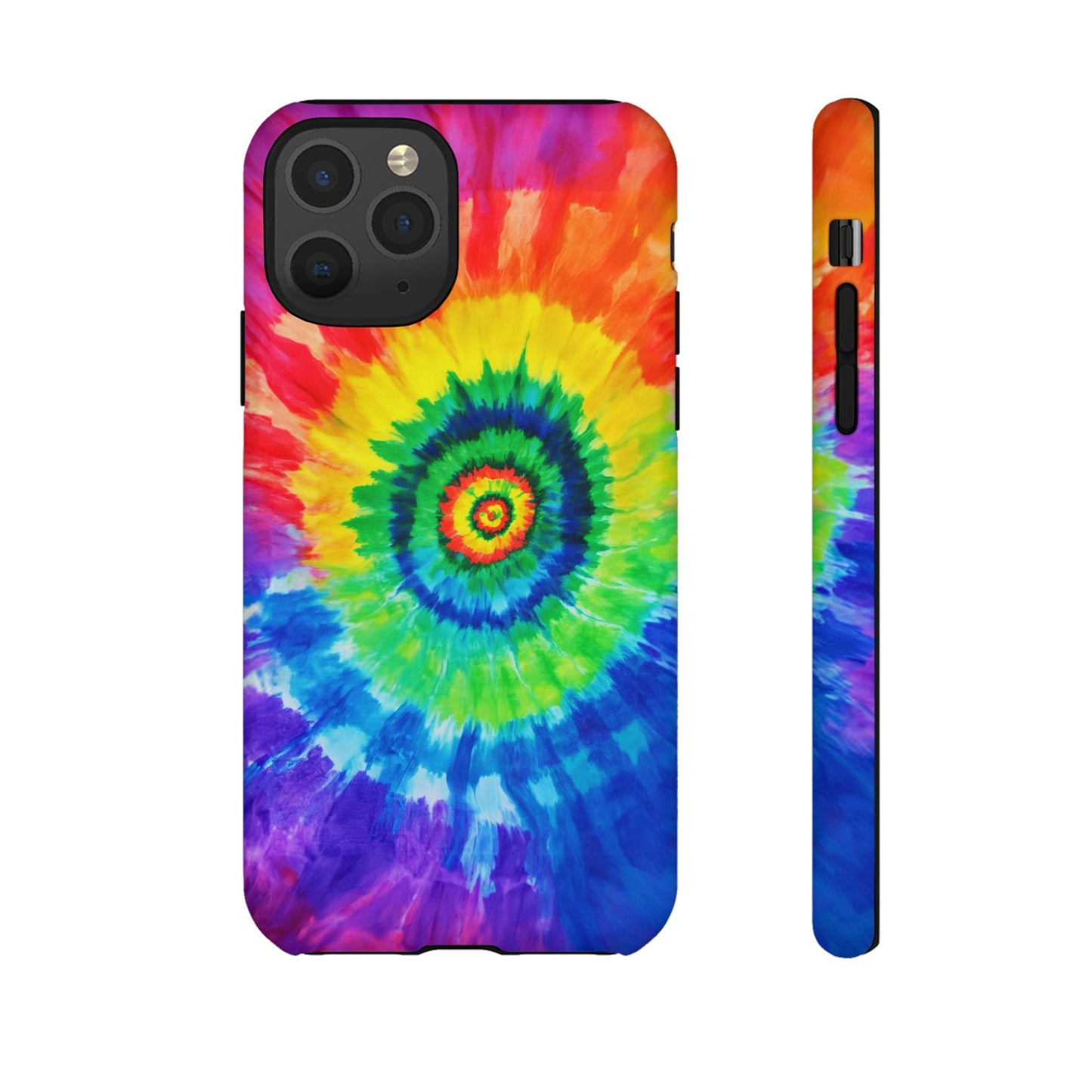 iphone case Rainbow Tie-Dye Spiral iPhone 11 Pro