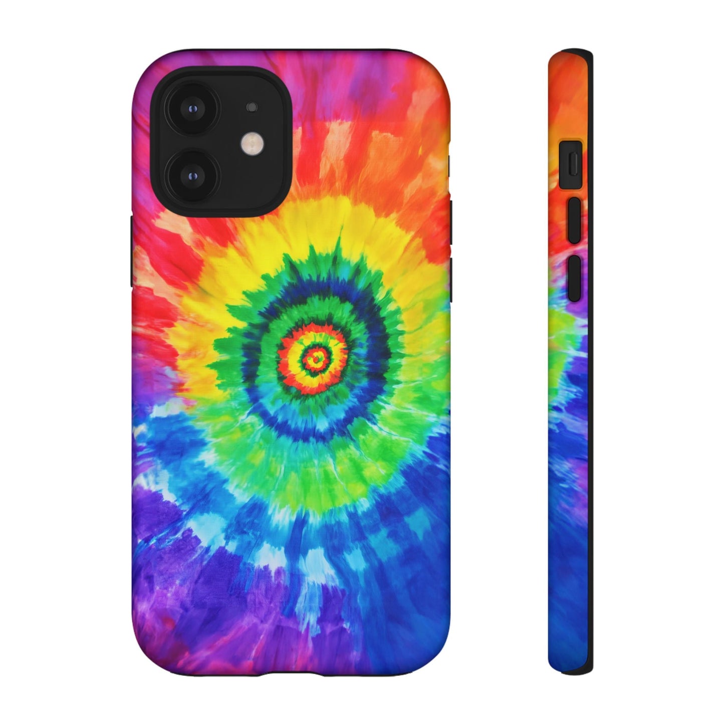 iphone case Rainbow Tie-Dye Spiral iPhone 12