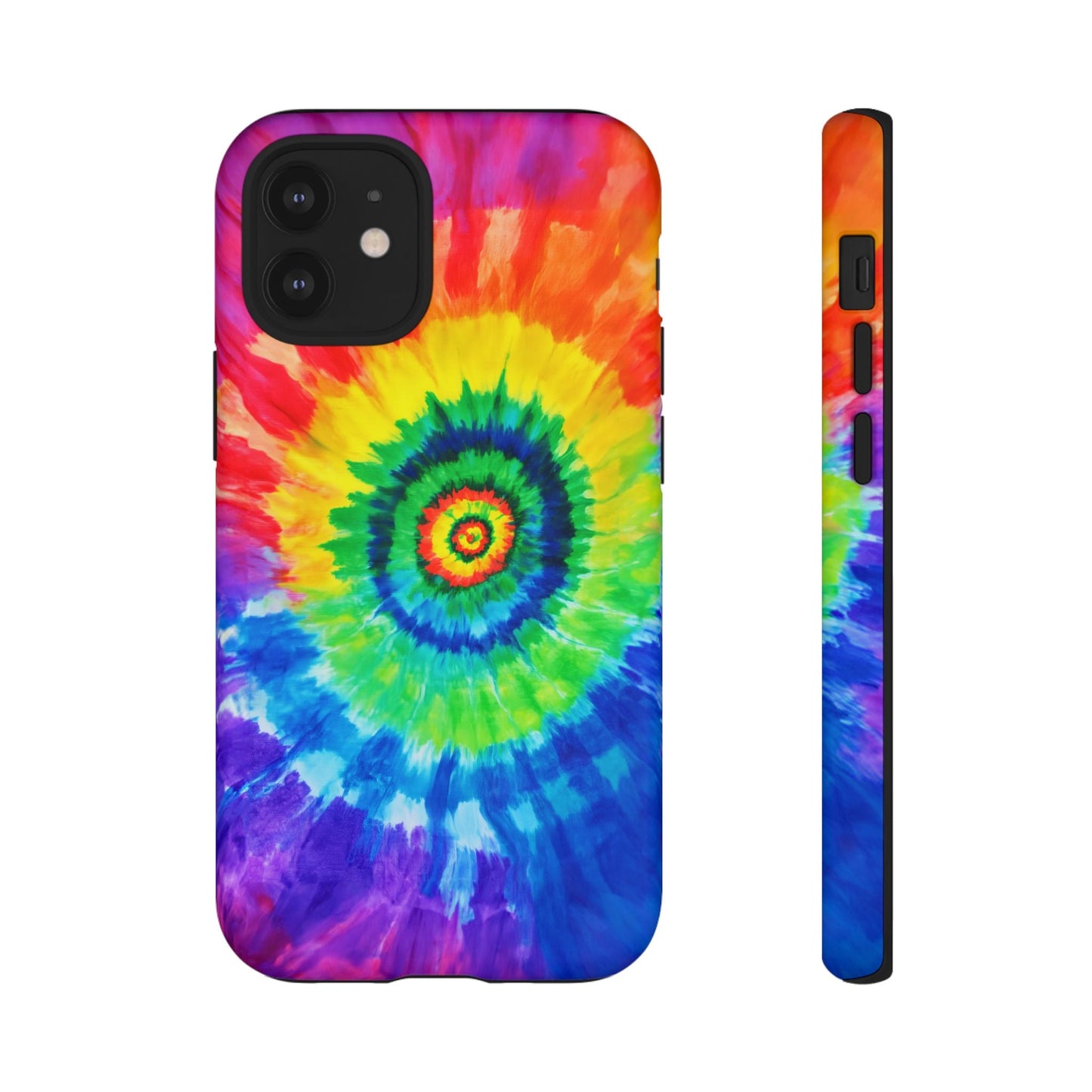 iphone case Rainbow Tie-Dye Spiral iPhone 12 Mini