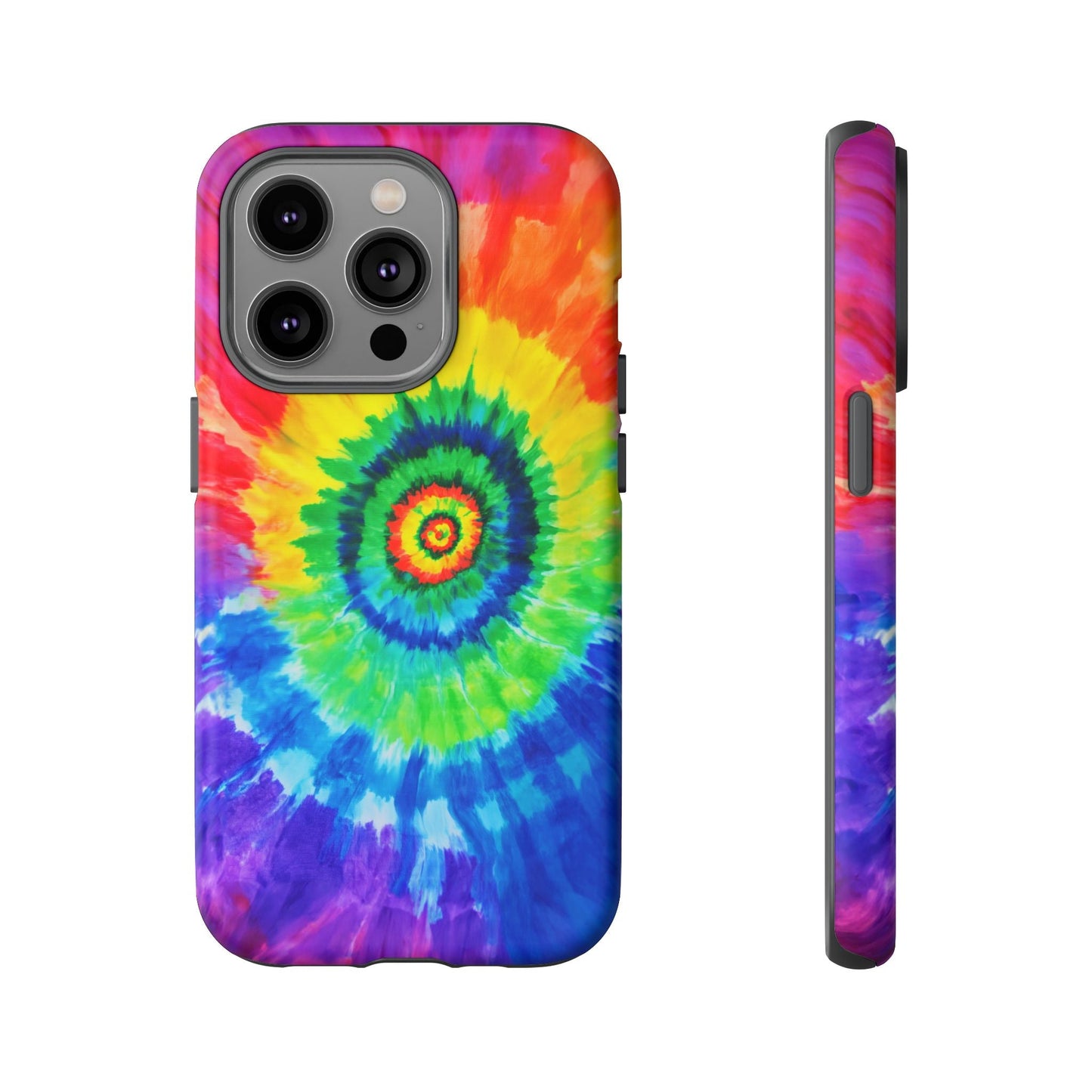 iphone case Rainbow Tie-Dye Spiral iPhone 14 Pro
