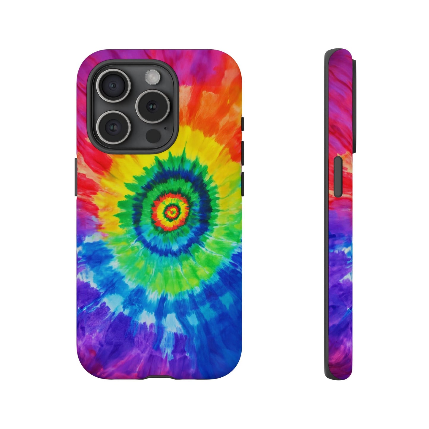 iphone case Rainbow Tie-Dye Spiral iPhone 15 Pro