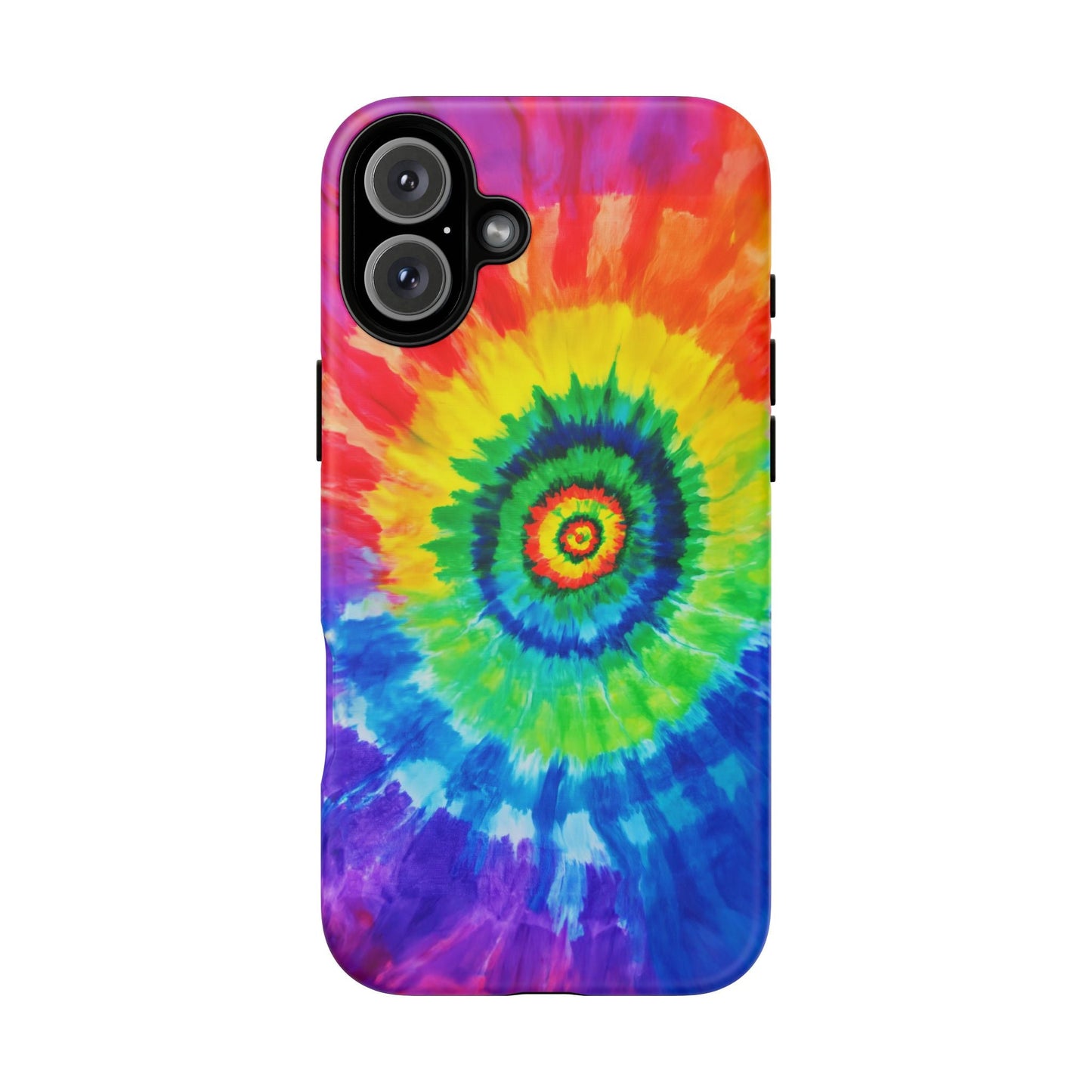 iphone case Rainbow Tie-Dye Spiral iPhone 16 Plus