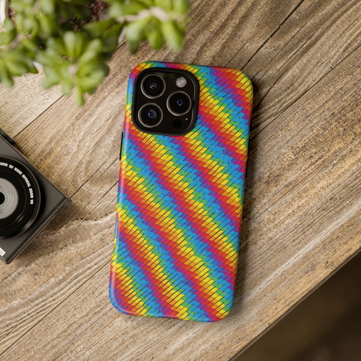 iphone case Rainbow Weave