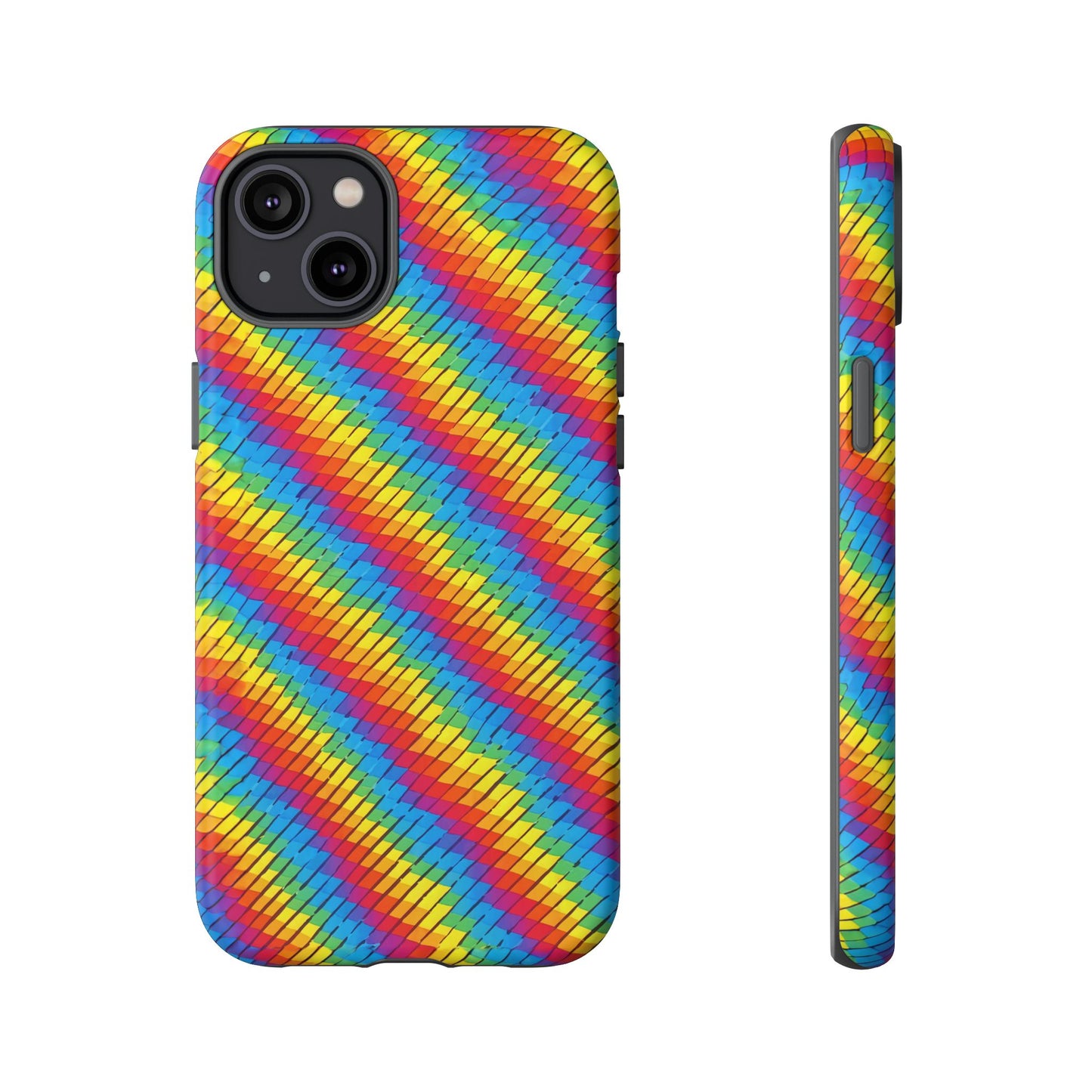 iphone case Rainbow Weave iPhone 14 Plus