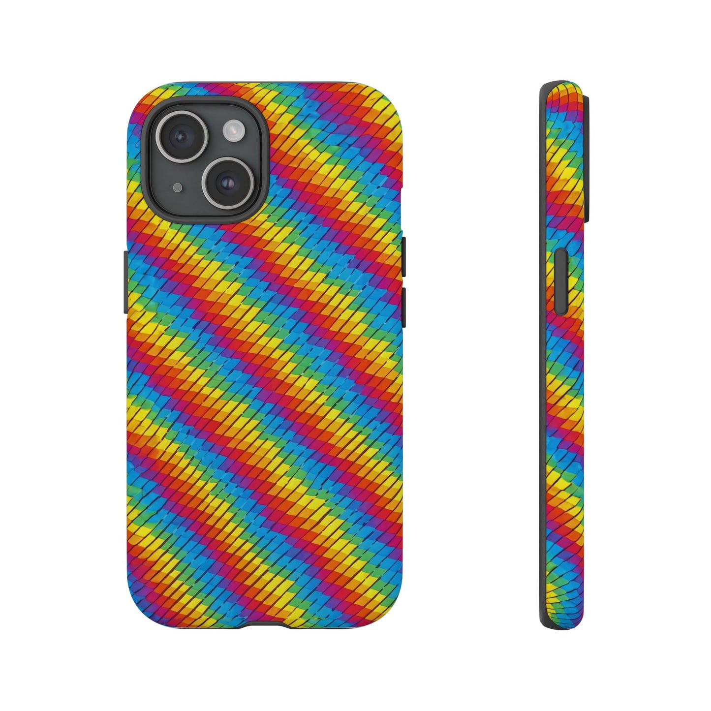 iphone case Rainbow Weave iPhone 15