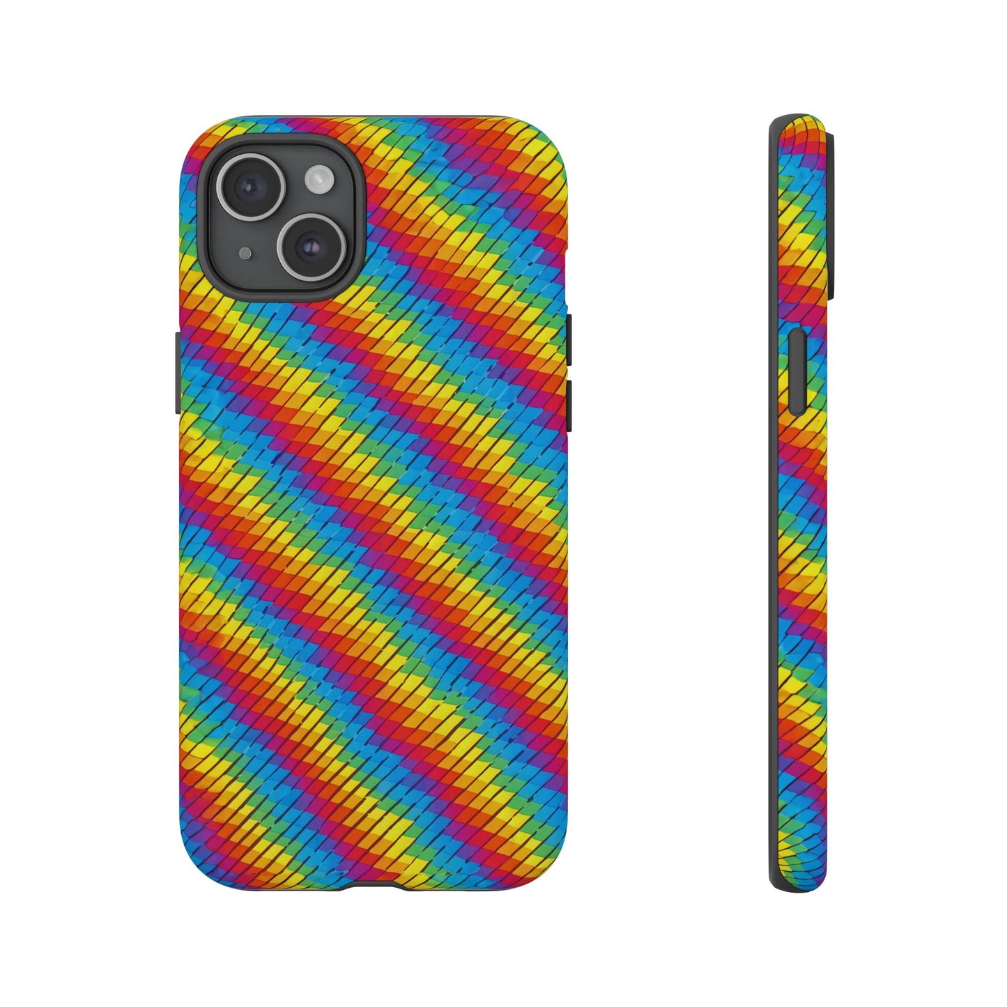 iphone case Rainbow Weave iPhone 15 Plus