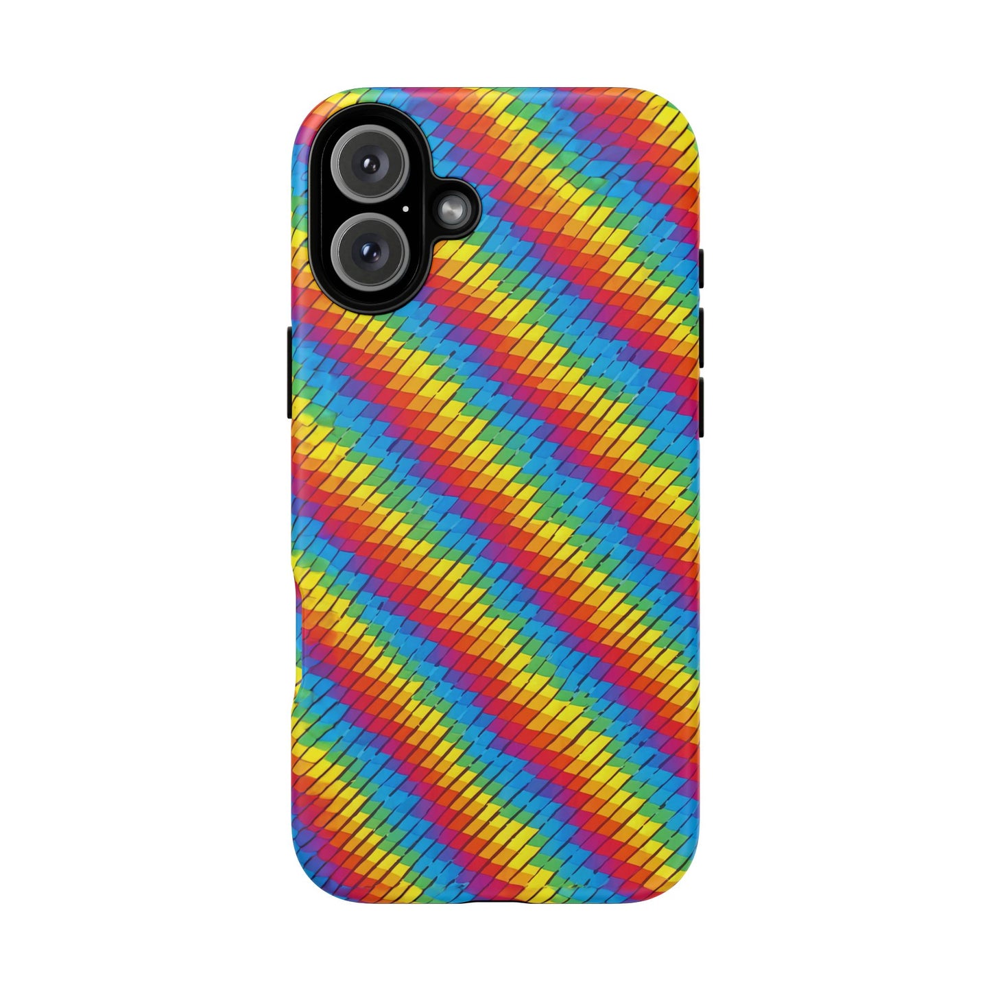iphone case Rainbow Weave iPhone 16 Plus