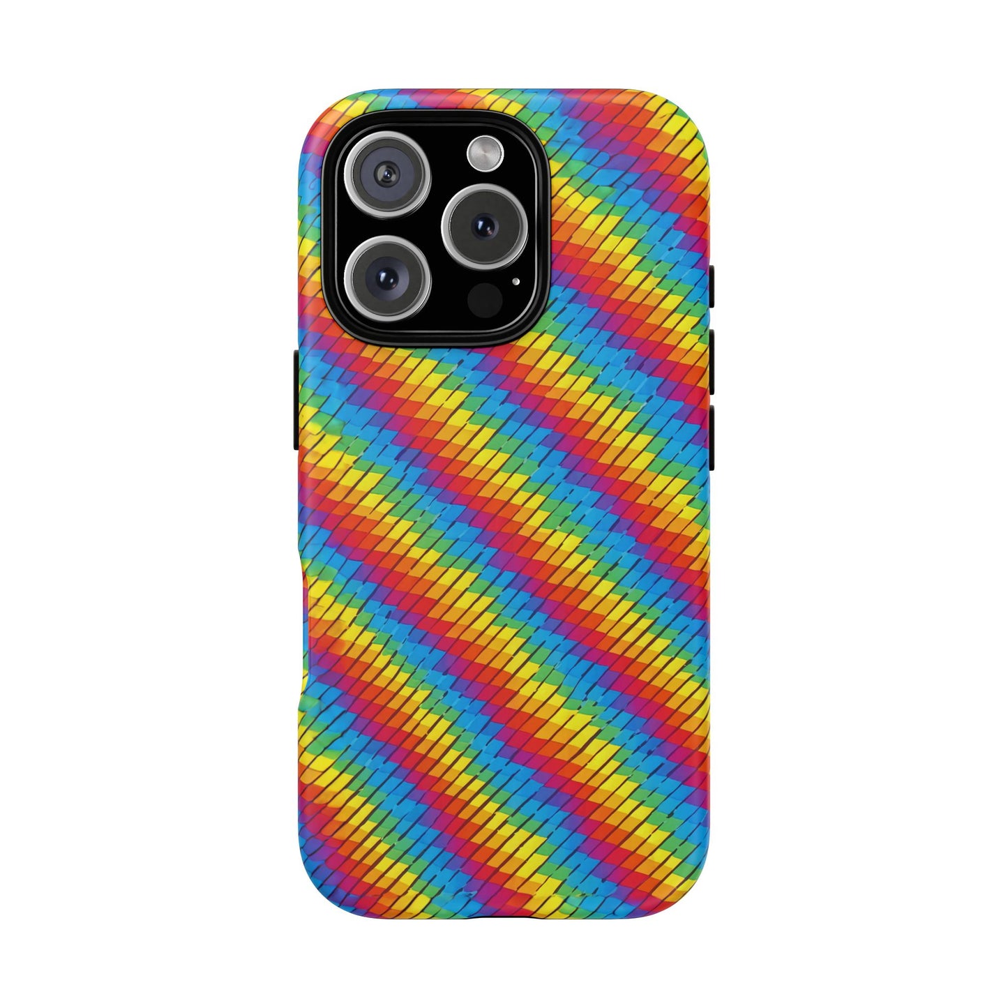 iphone case Rainbow Weave iPhone 16 Pro