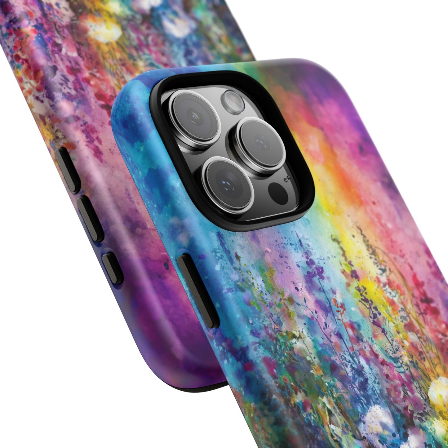 iphone case Rainbow Wildflower Bloomscape