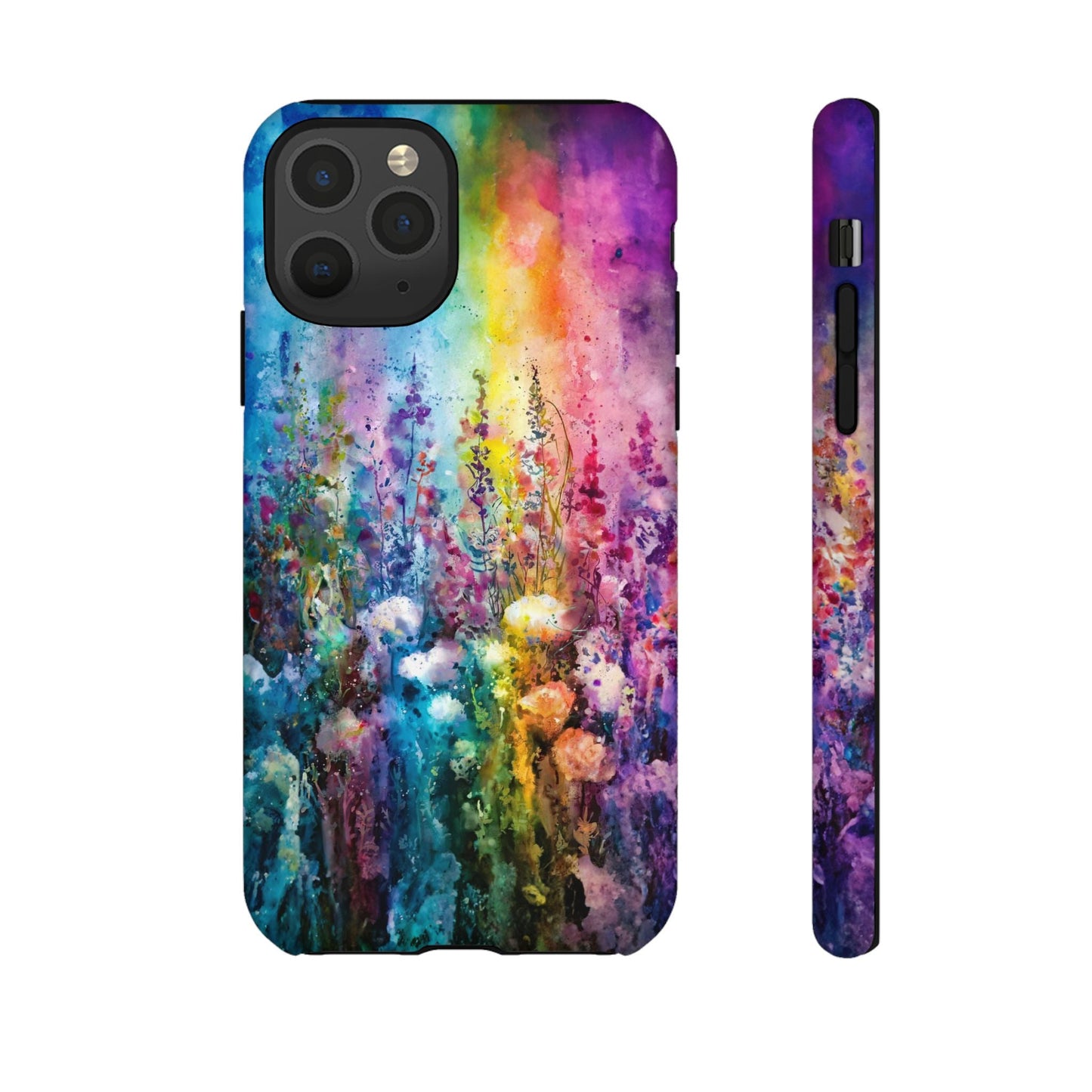 iphone case Rainbow Wildflower Bloomscape iPhone 11 Pro