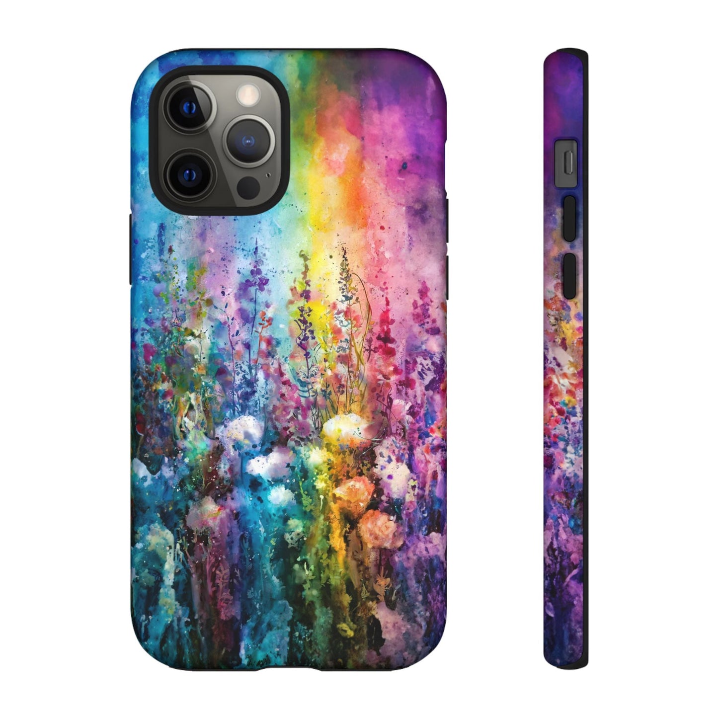 iphone case Rainbow Wildflower Bloomscape iPhone 12 Pro