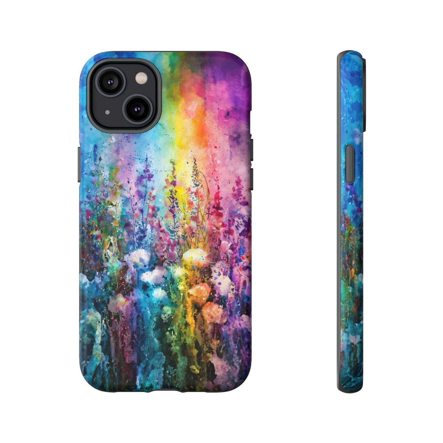 iphone case Rainbow Wildflower Bloomscape iPhone 14 Plus