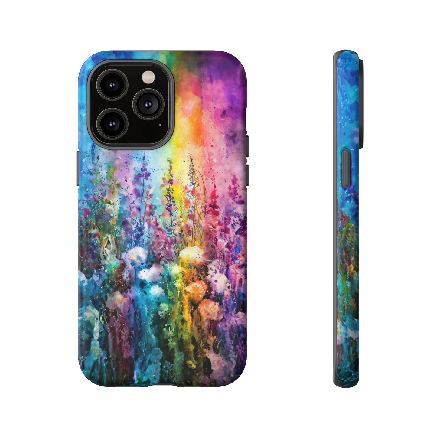iphone case Rainbow Wildflower Bloomscape iPhone 14 Pro Max