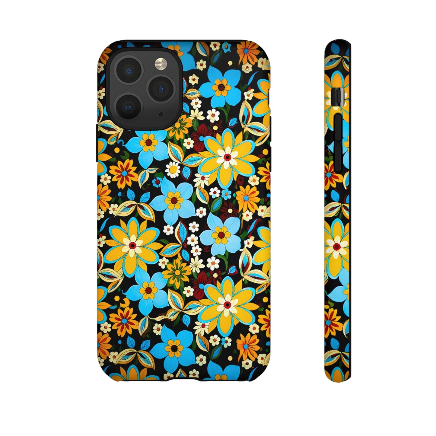iphone case Retro Blossom Midnight iPhone 11 Pro
