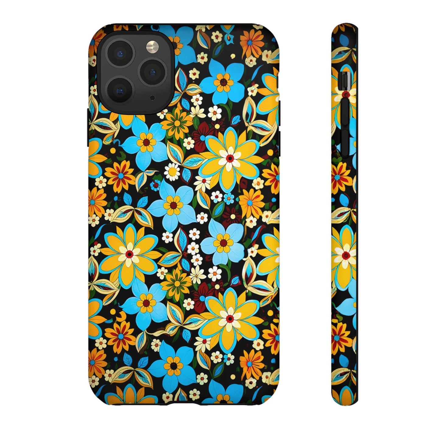 iphone case Retro Blossom Midnight iPhone 11 Pro Max