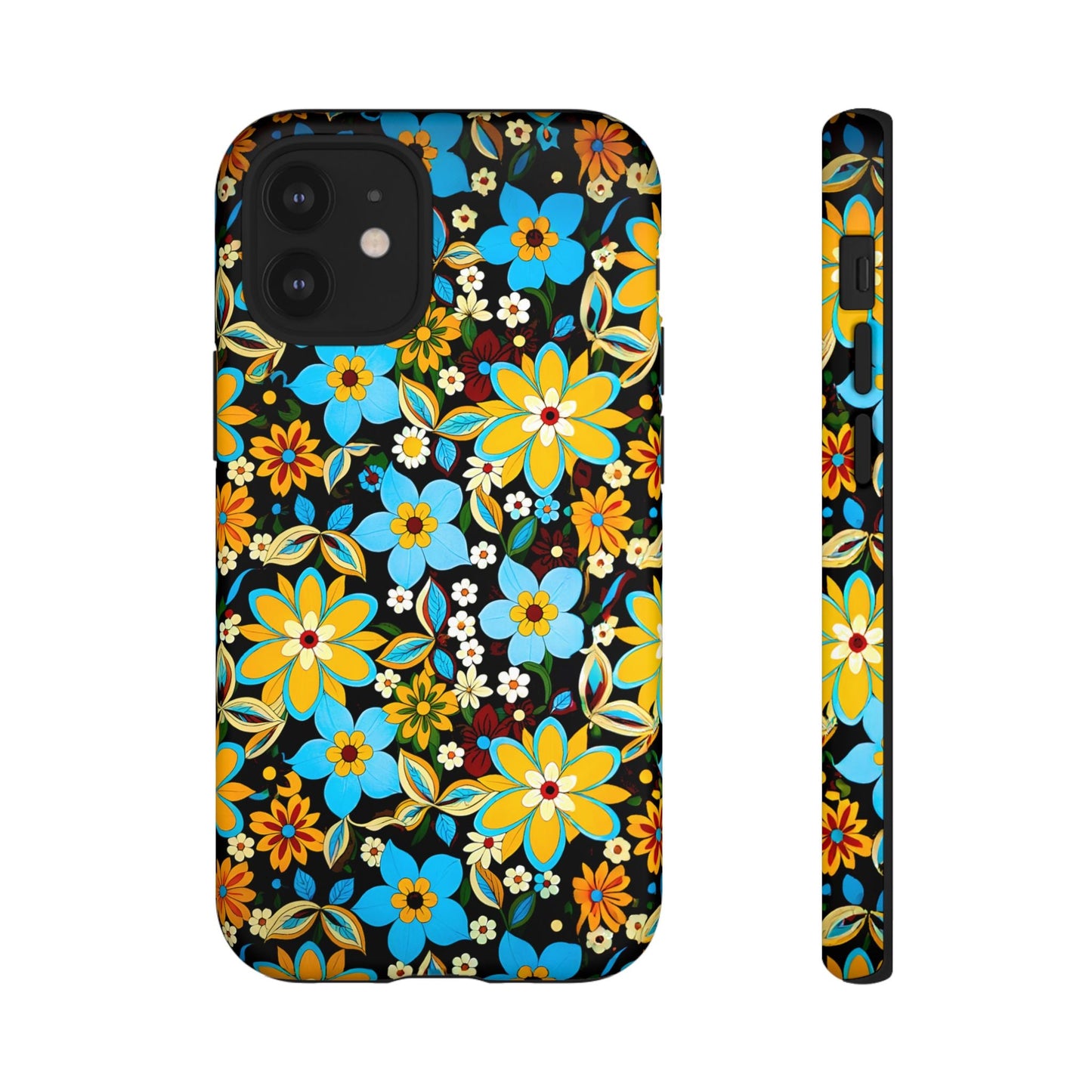 iphone case Retro Blossom Midnight iPhone 12 Mini
