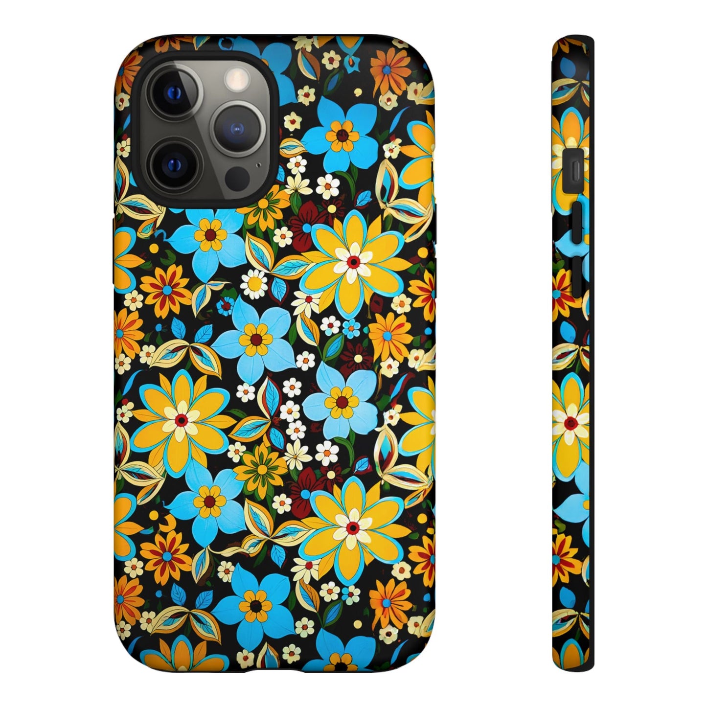 iphone case Retro Blossom Midnight iPhone 12 Pro Max