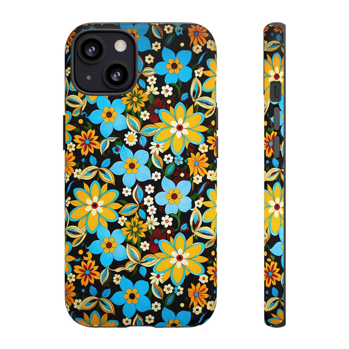 iphone case Retro Blossom Midnight iPhone 13