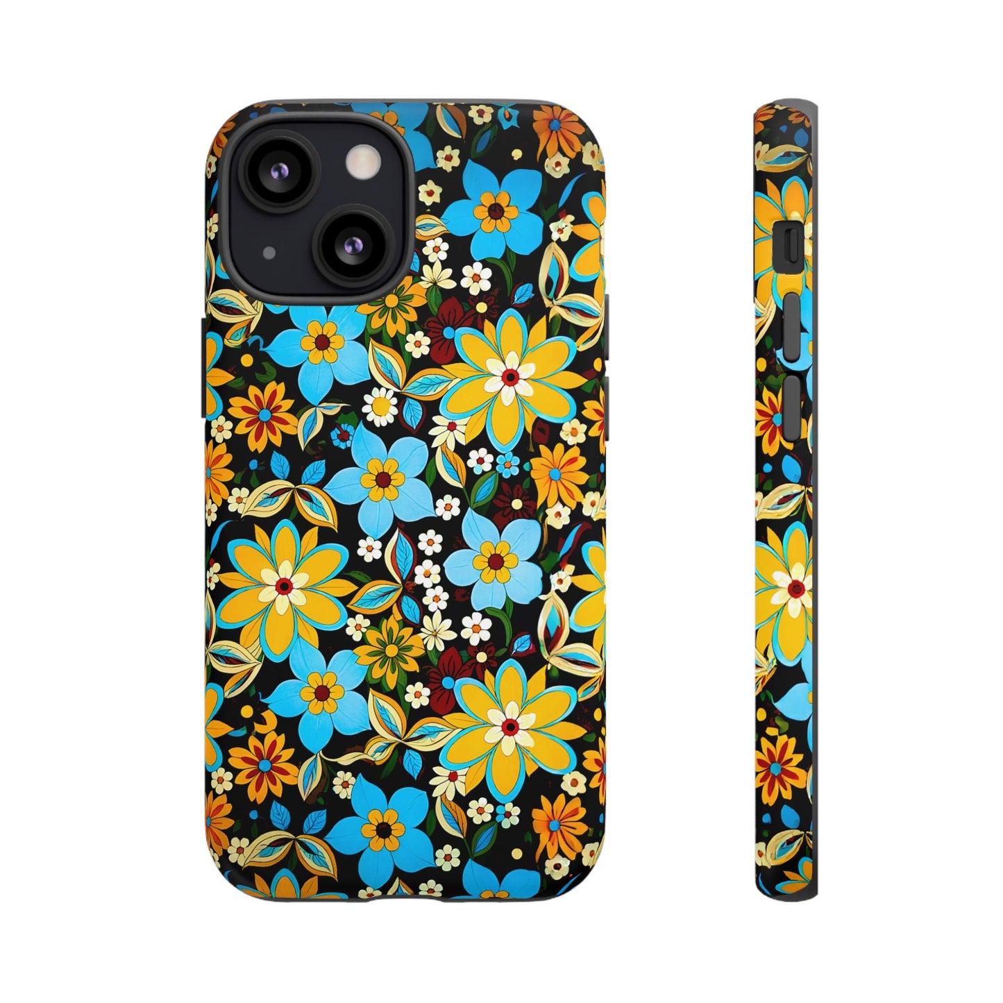 iphone case Retro Blossom Midnight iPhone 13 Mini