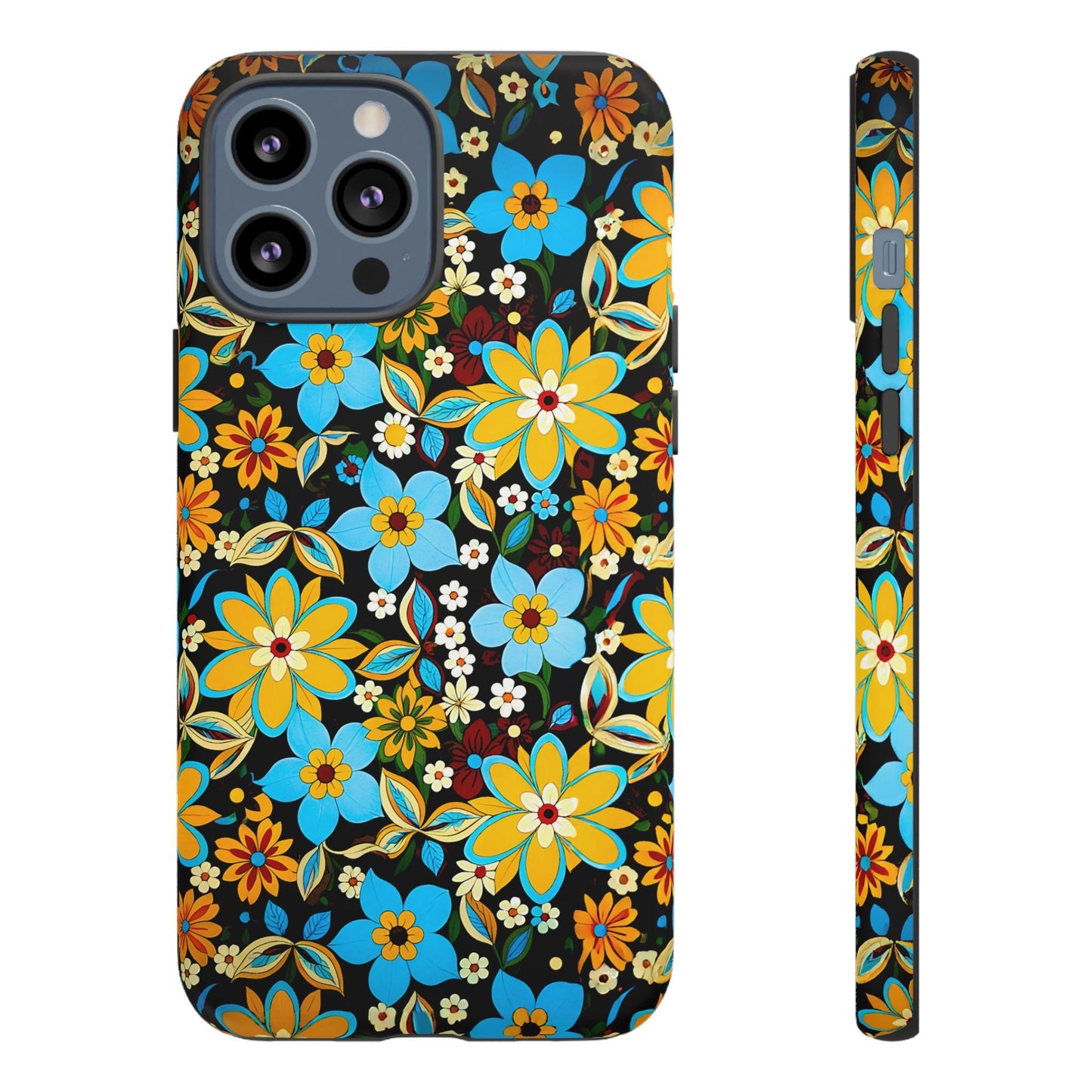 iphone case Retro Blossom Midnight iPhone 13 Pro Max