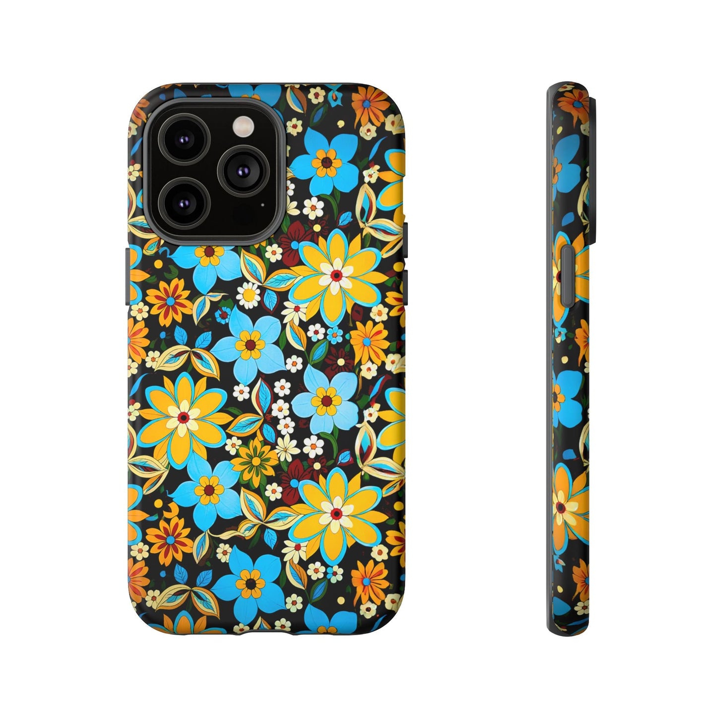 iphone case Retro Blossom Midnight iPhone 14 Pro Max