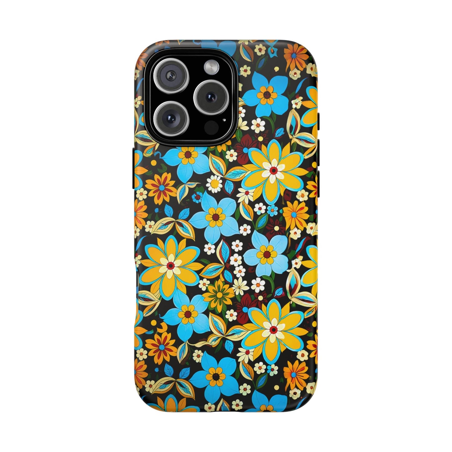 iphone case Retro Blossom Midnight iPhone 16 Pro Max