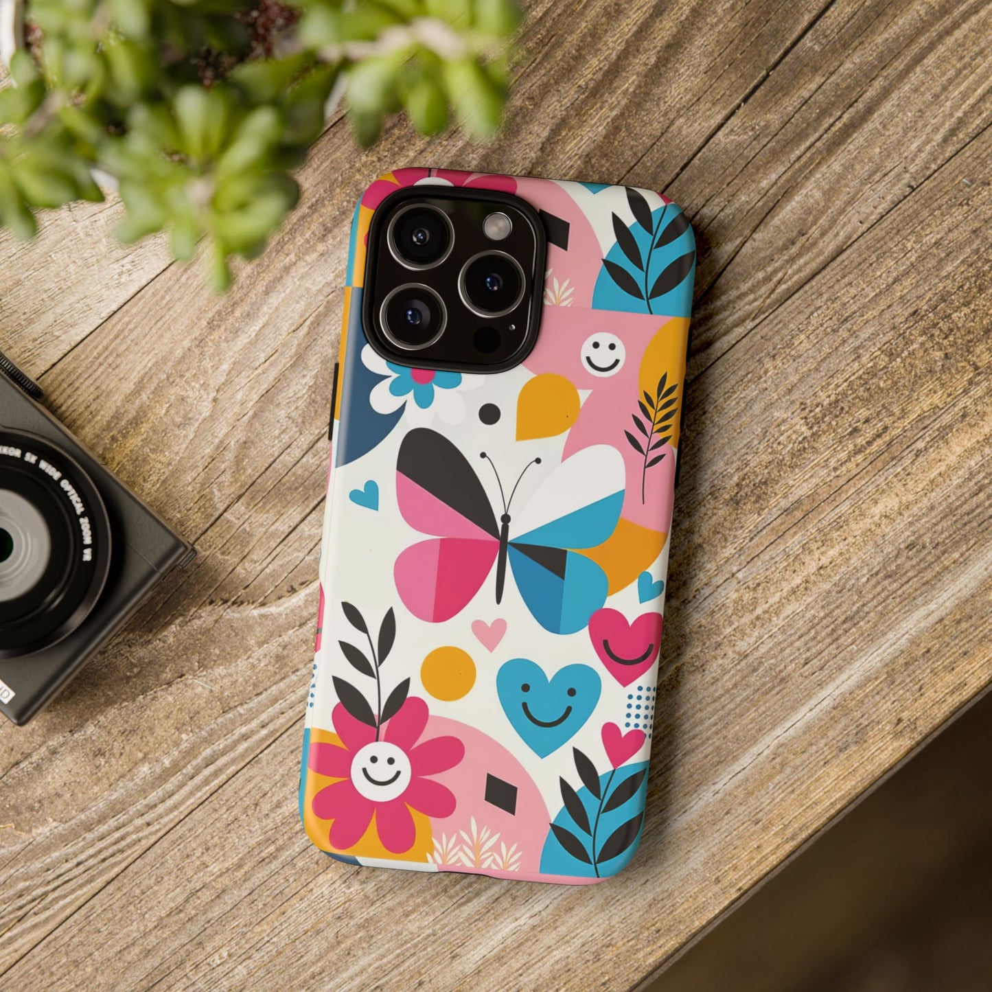 iphone case Retro Butterfly Joy