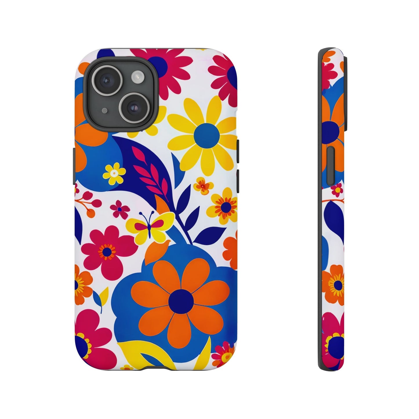 iphone case Retro Floral Carnival iPhone 15