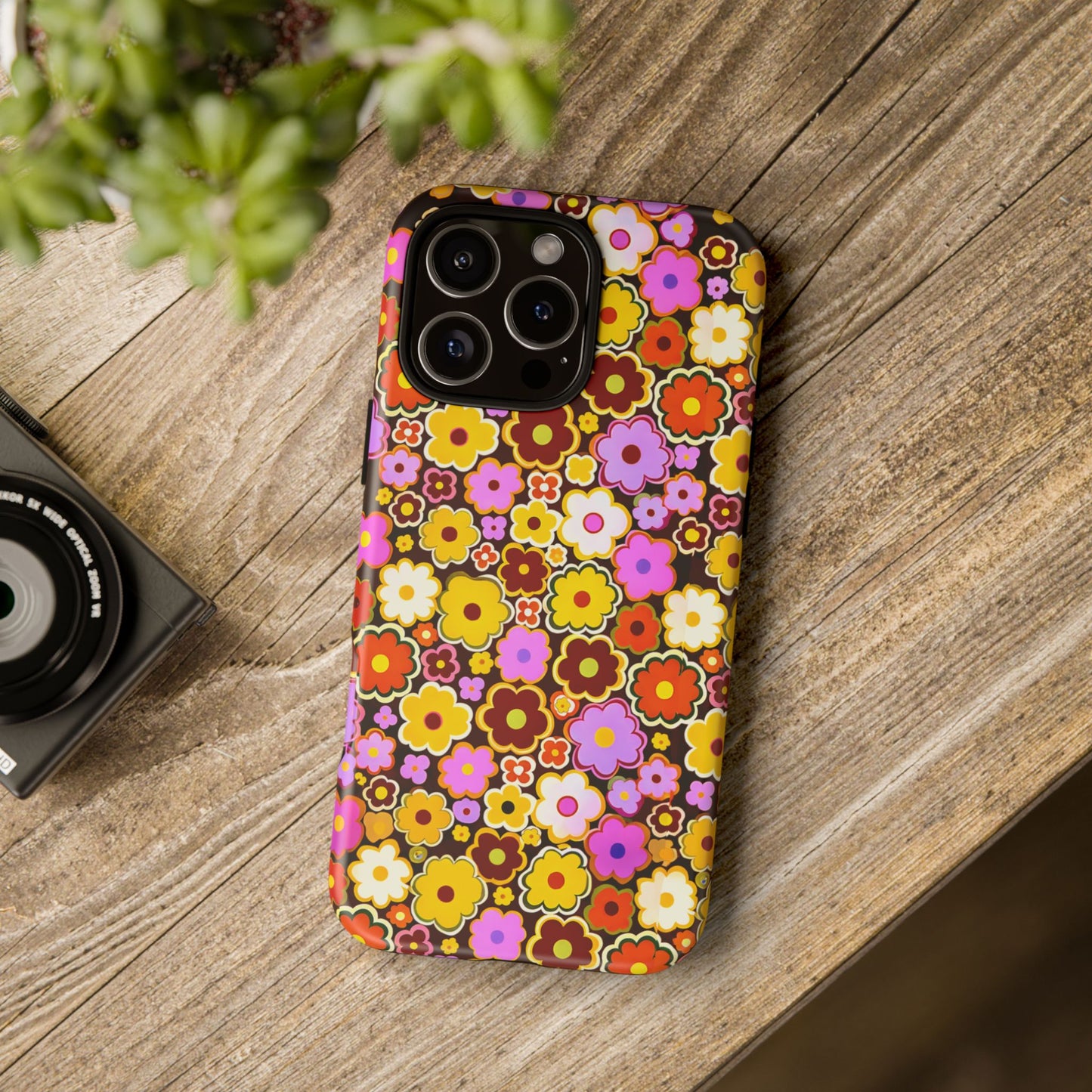 iphone case Retro Flower Power