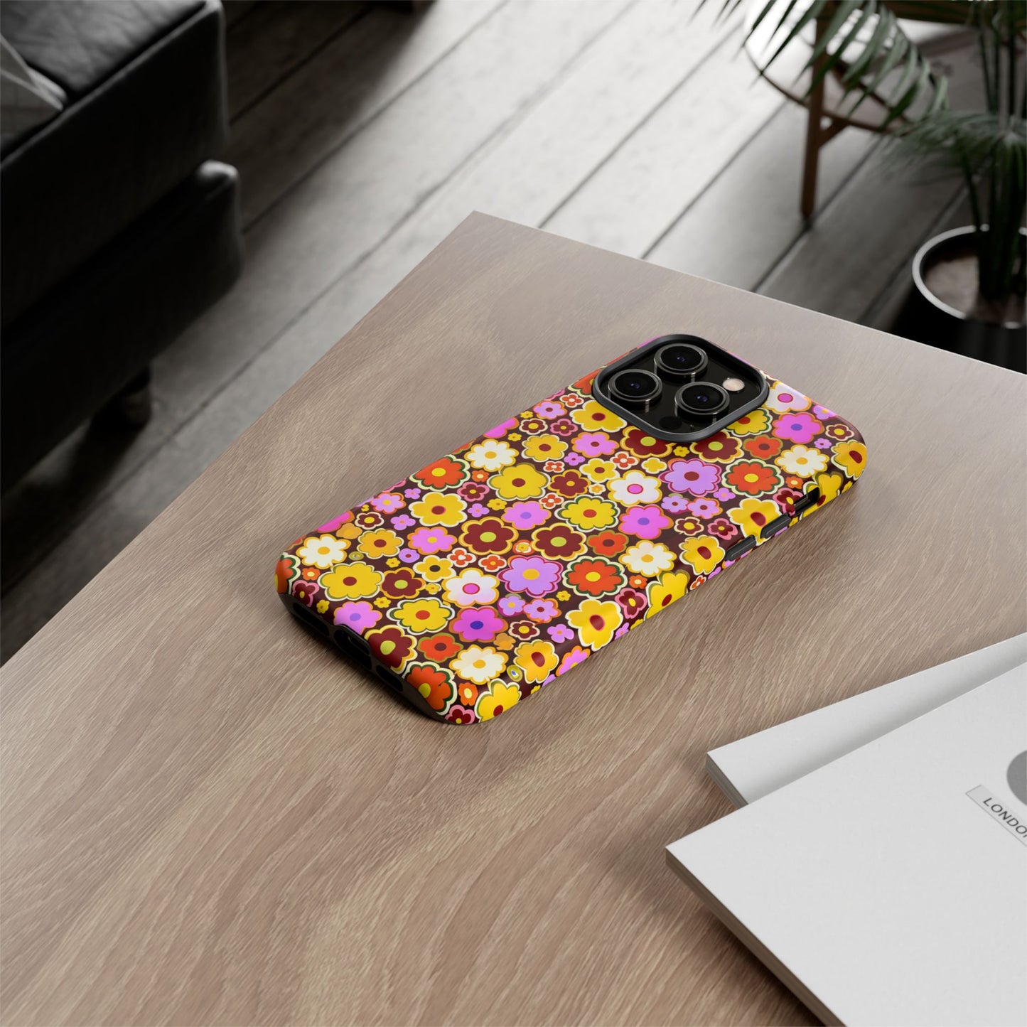 iphone case Retro Flower Power