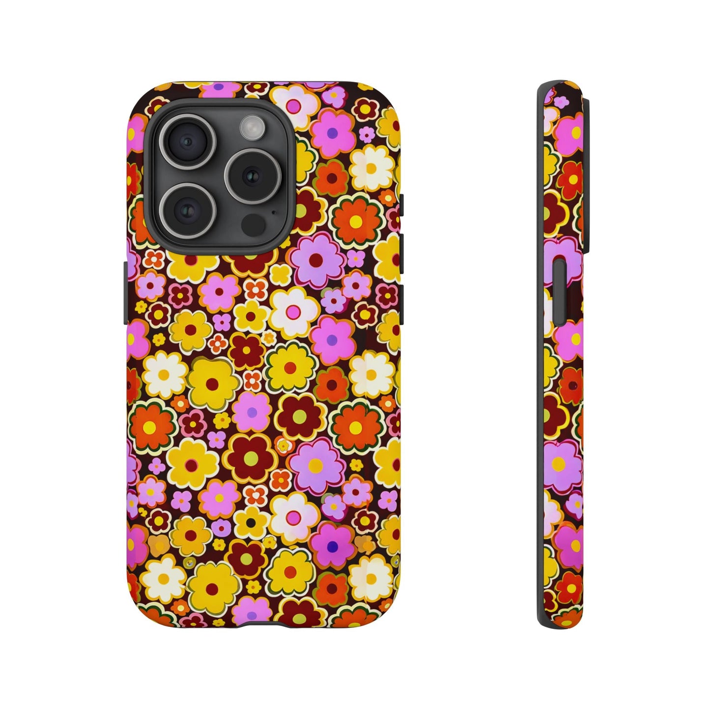 iphone case Retro Flower Power iPhone 15 Pro