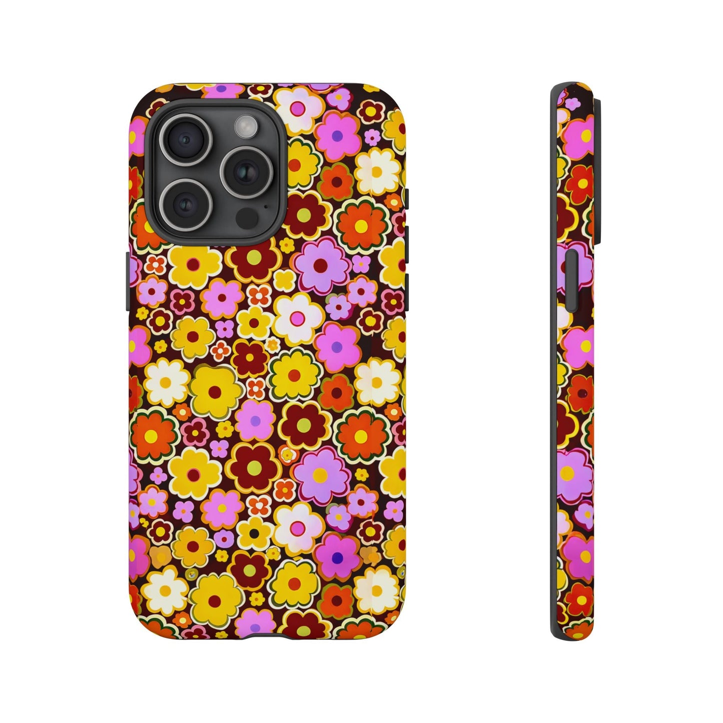 iphone case Retro Flower Power iPhone 15 Pro Max