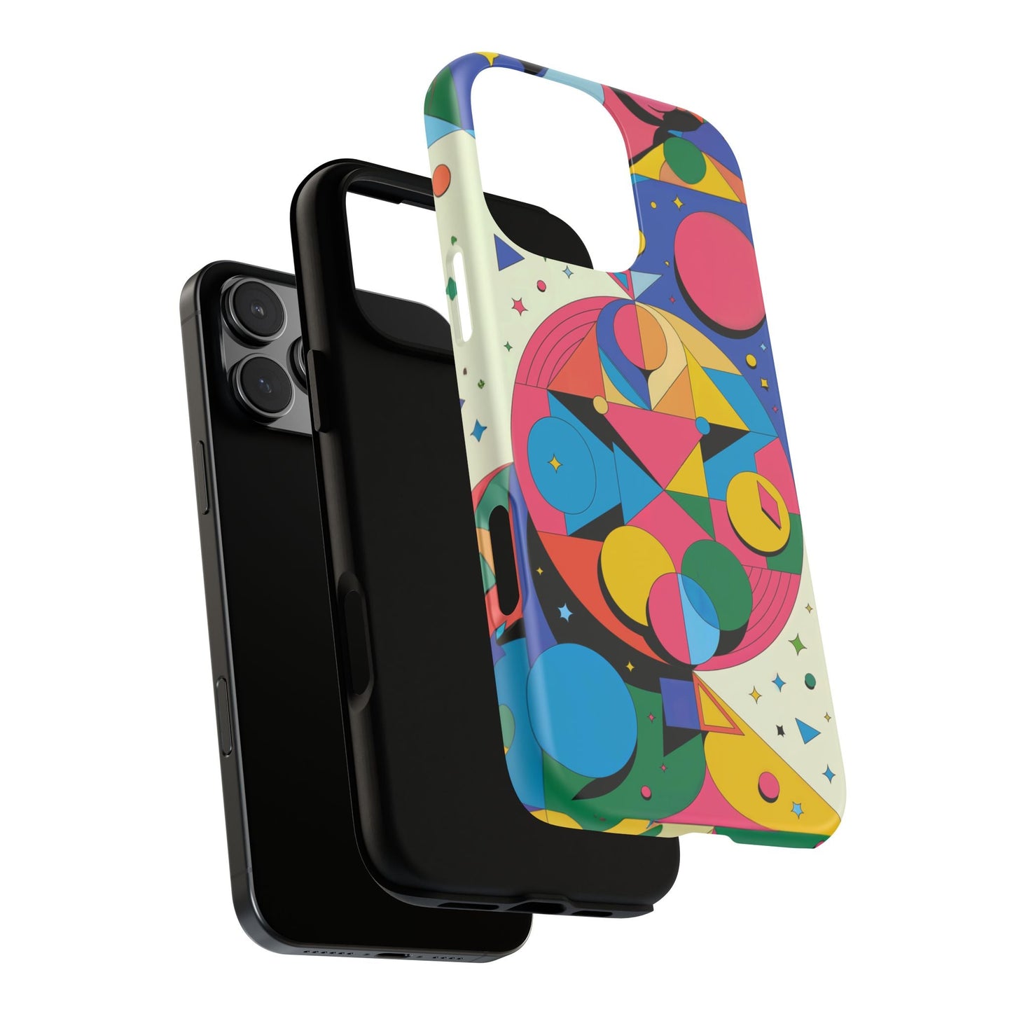 iphone case Retro Geometric Galaxy