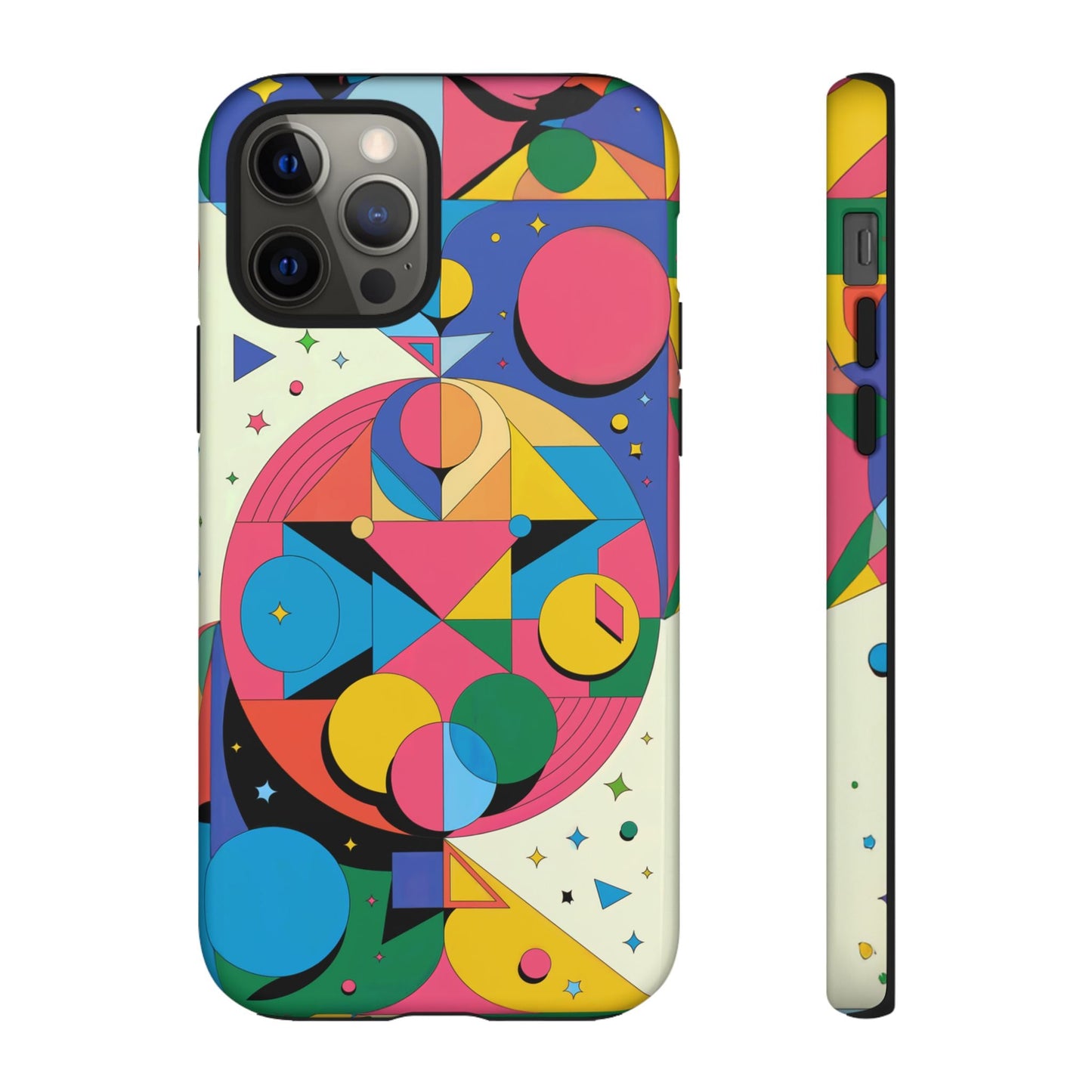 iphone case Retro Geometric Galaxy iPhone 12 Pro