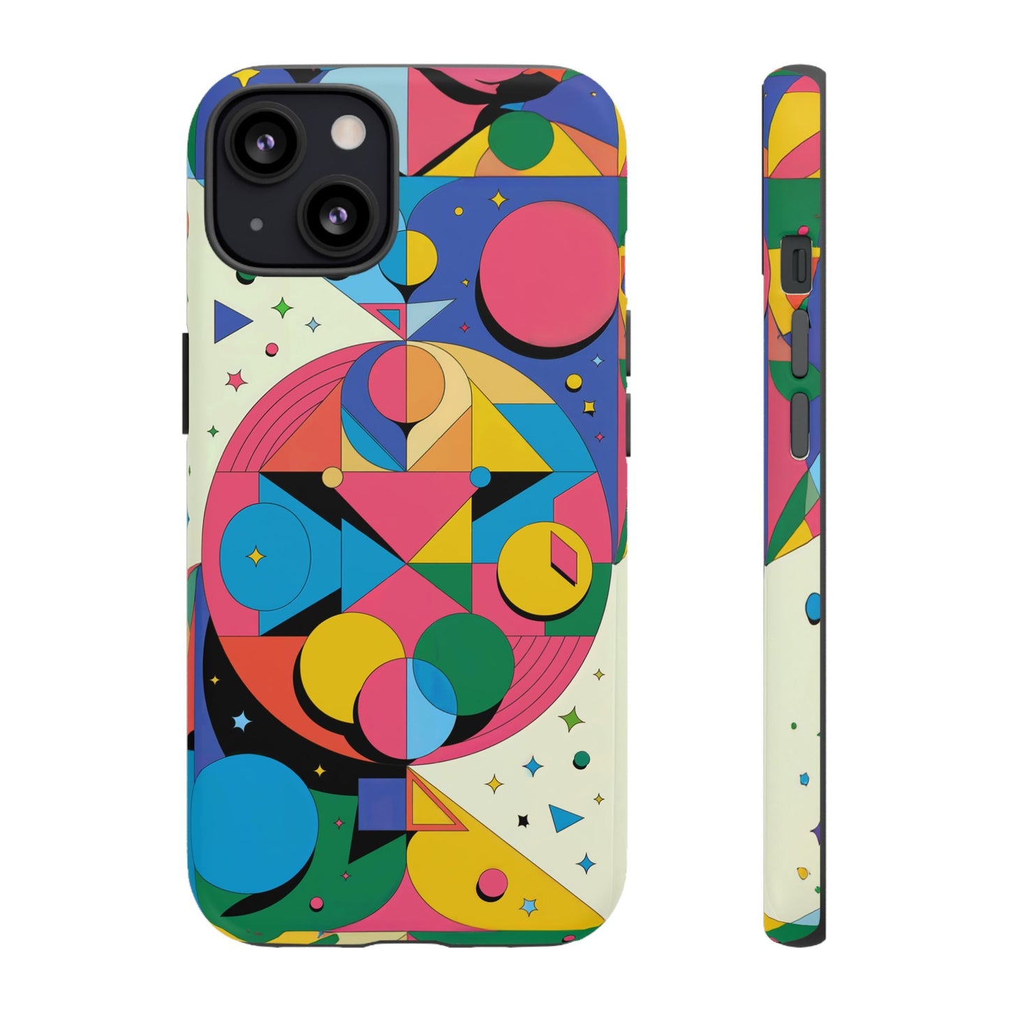 iphone case Retro Geometric Galaxy iPhone 13