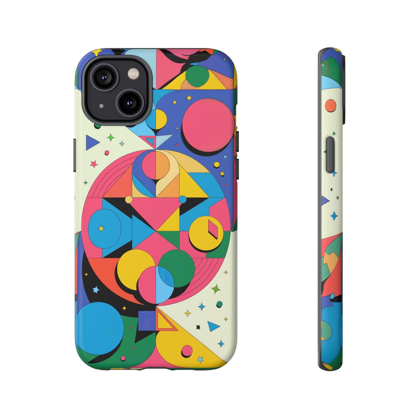 iphone case Retro Geometric Galaxy iPhone 14 Plus