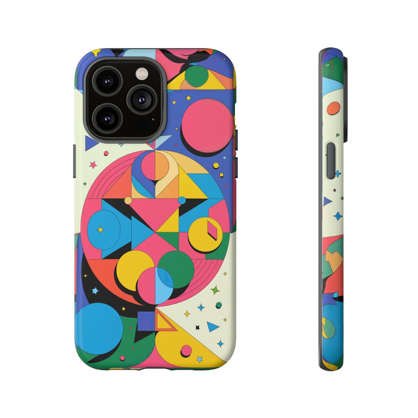 iphone case Retro Geometric Galaxy iPhone 14 Pro Max