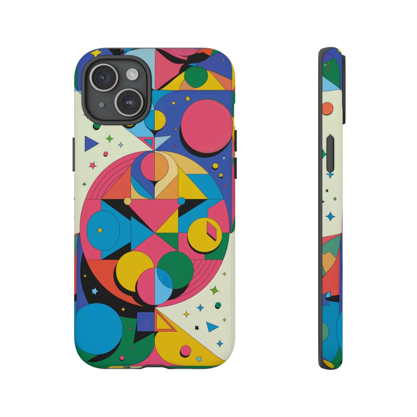 iphone case Retro Geometric Galaxy iPhone 15 Plus