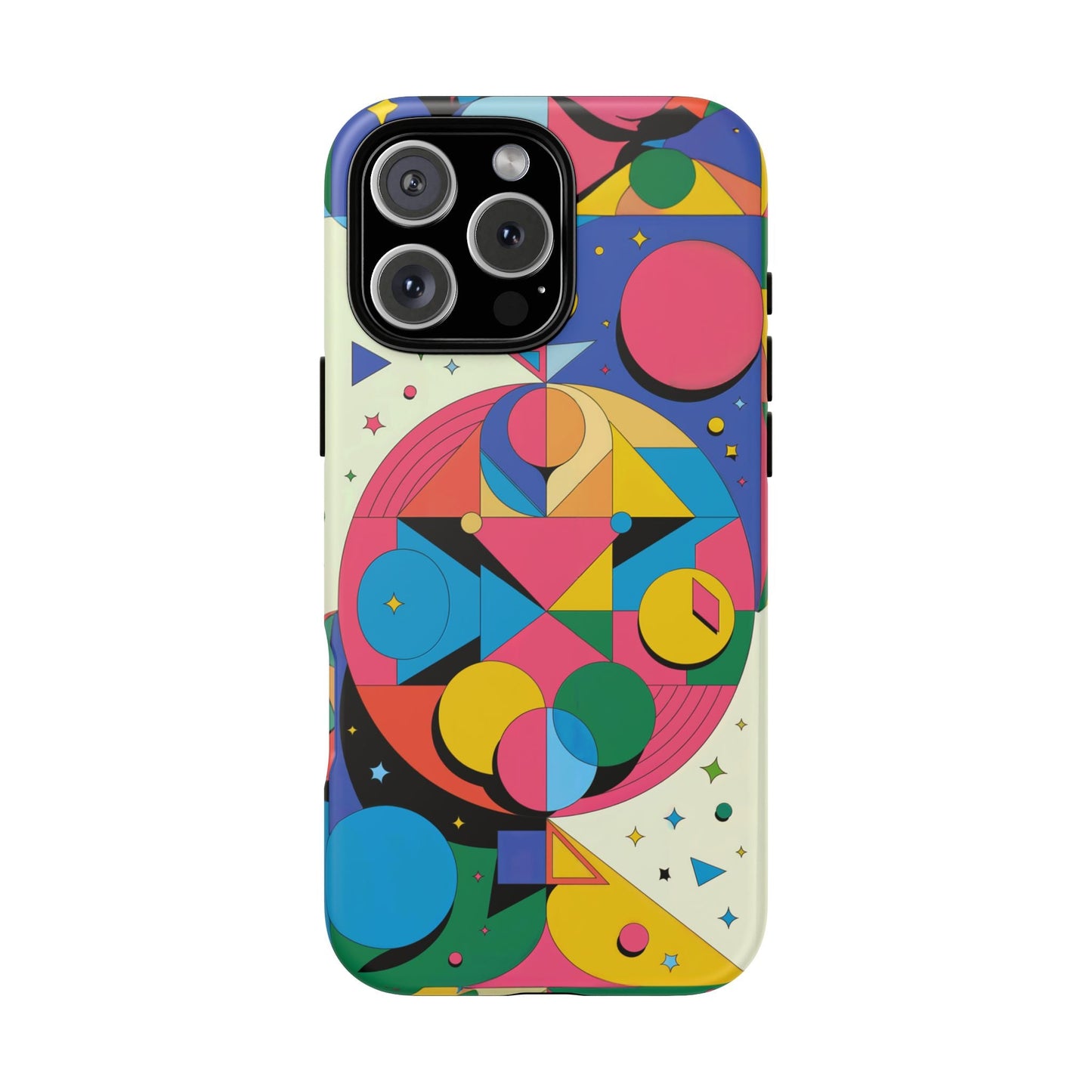 iphone case Retro Geometric Galaxy iPhone 16 Pro Max