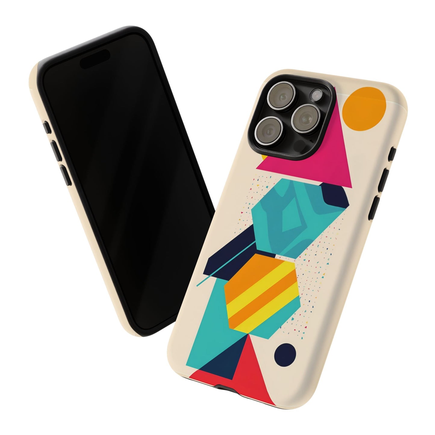 iphone case Retro Geometric Space