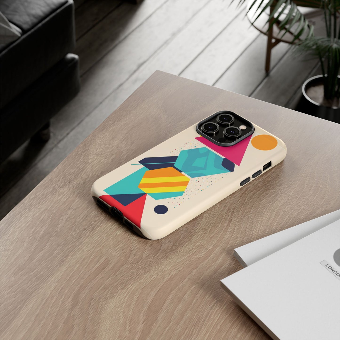 iphone case Retro Geometric Space